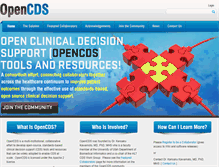 Tablet Screenshot of opencds.org